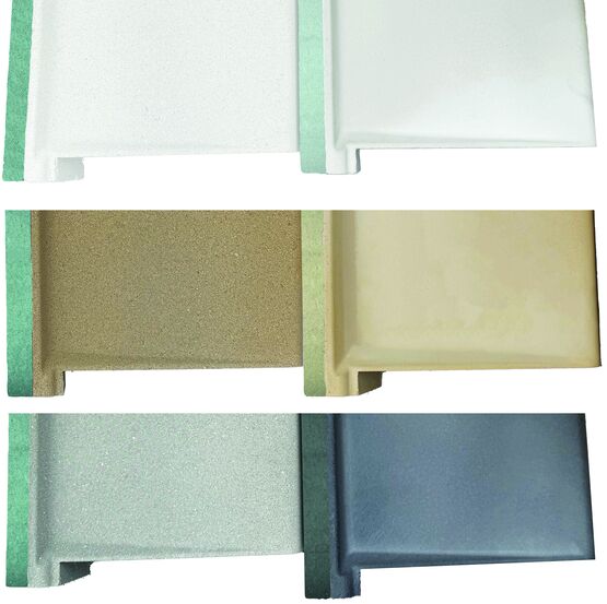 Appui seuil thermique allégé en pierre reconstituée avec mousse isolante PET |  Optithermic                       - produit présenté par WESER