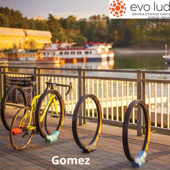  Appui-vélos circulaire | GOMEZ  - EVO LUD