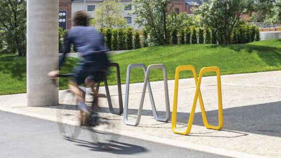 Appui-vélos pour espaces urbains | ELK  - produit présenté par EVO LUD