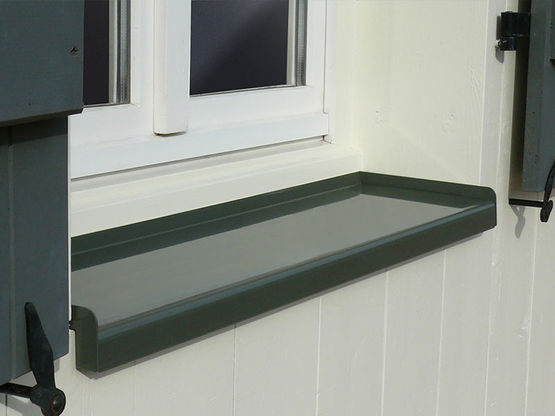  Appuis de fenêtre et bavettes en aluminium | Protègenet - Lucarnes, encadrements, linteaux, appuis préfabriqués