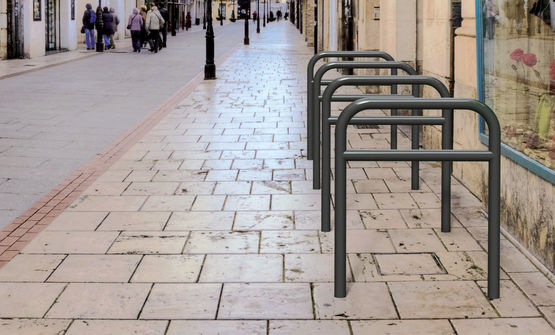 Appuis vélos avec ou sans renfort et signalétique | MOSELLE - produit présenté par SOLUVELOS