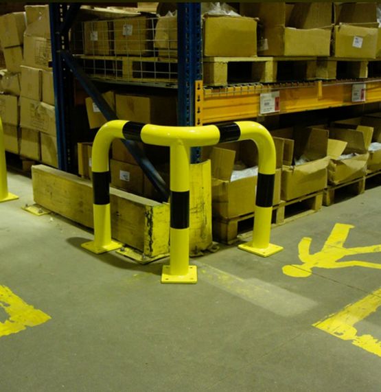 Arceau d&#039;angle renforcé - Fixation sur platines - NORMEQUIP
