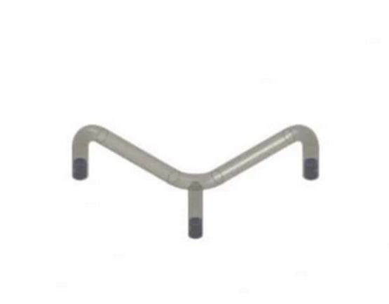  Arceau de protection d&#039;angle inox - 3 pieds - NORMEQUIP