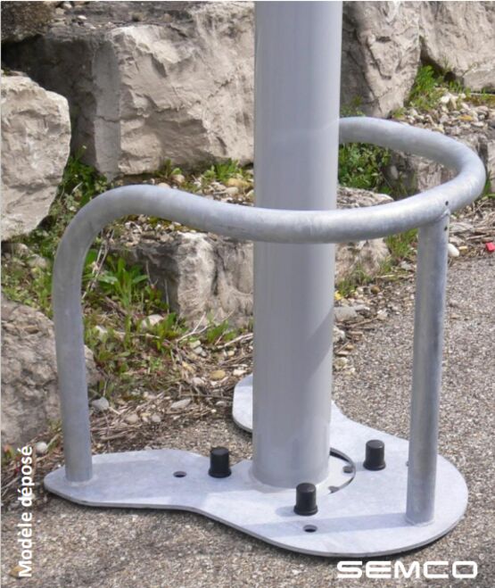 Arceau de protection | Protection de candélabre en acier galvanisé
