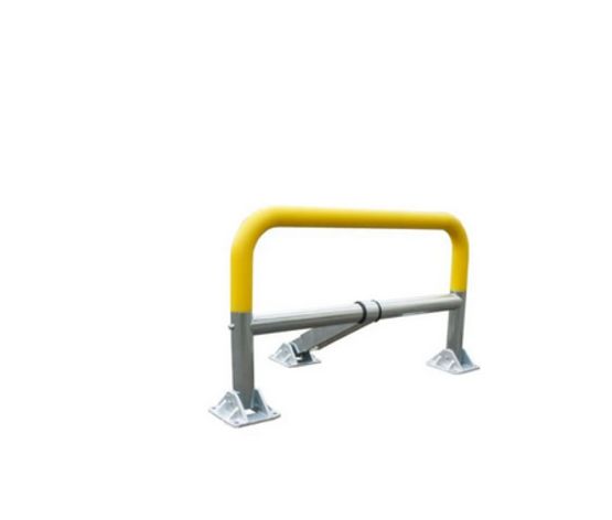   Arceau parking rabattable en polyuréthane à mémoire de forme Stopush - Arceaux, herses et autres équipements mobiles anti-intrusion