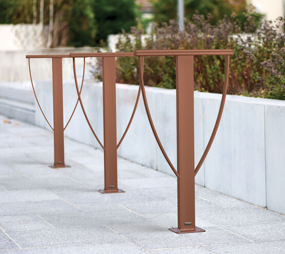  Arceau vélos à 4 pommeaux | SOLUVELOS  - SOLUVELOS