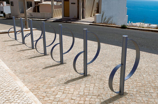  Arceau vélos à 4 pommeaux | SOLUVELOS  - Gamme de mobilier, autre mobilier