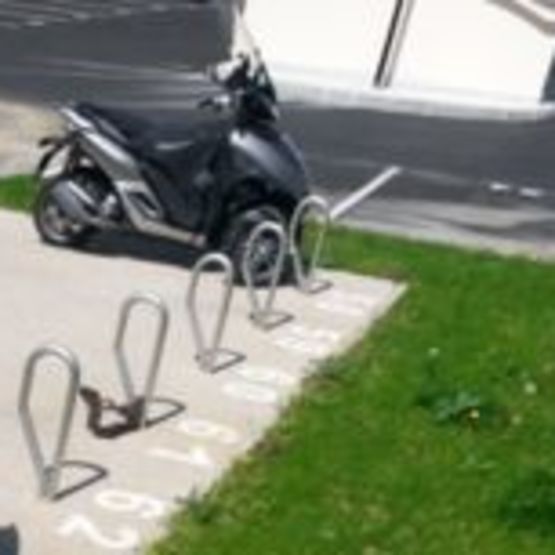 Arceaux moto en acier inoxydable | FORA 5 - produit présenté par ESPACE HARMONIE