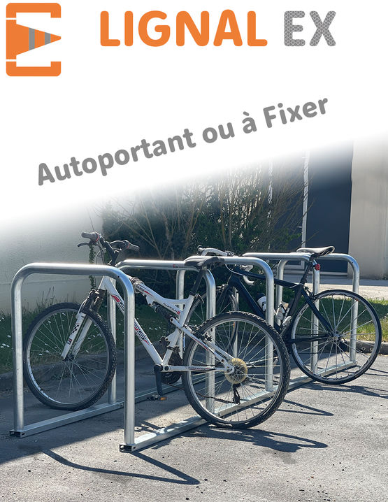 Arceaux vélos U inversé extensible à l&#039;infini