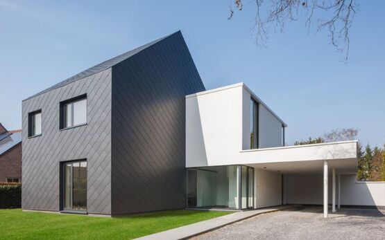 Ardoise fibres-ciment losangée pour toiture et façade | Alterna