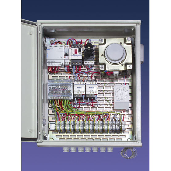 Armoire d&#039;alimentation électrique pour extracteurs stato-mécaniques | Armoire d&#039;alimentation électrique des extracteurs