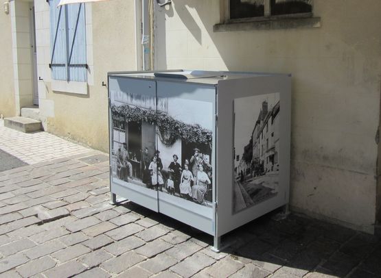 Armoire décorative pour conteneurs poubelles - abri bac personnalisables | Belben