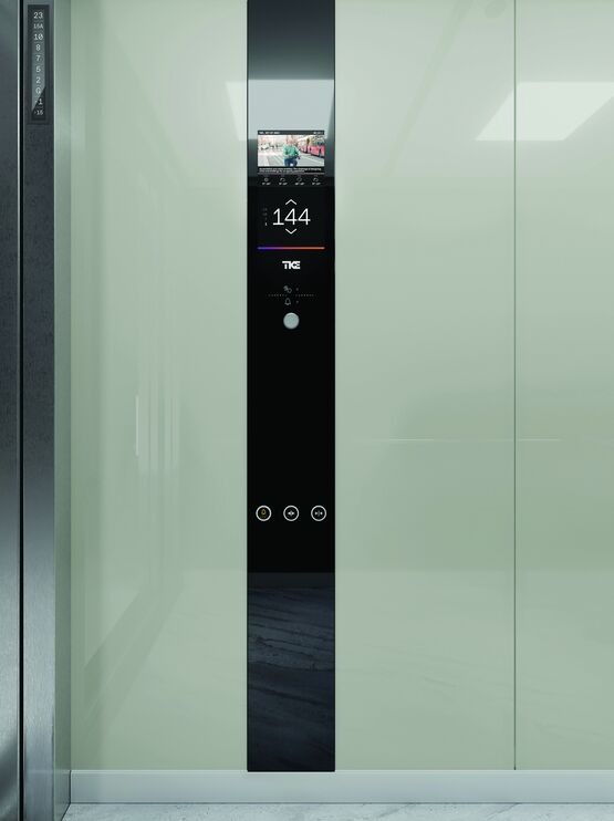  Ascenseur grande vitesse à gestion des flux intelligent pour IGH | Helix - TK ELEVATOR