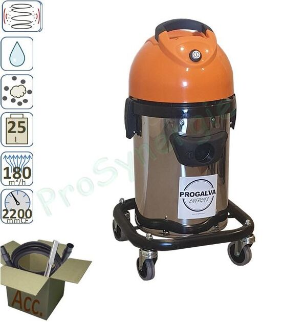 Aspirateur de ramonage | Spiro 250 eau et poussières 1300 W