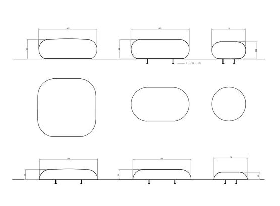 Assise en béton décapé et hydrofugé pour espaces urbains | IO Concrete IO-m - produit présenté par PRO URBA