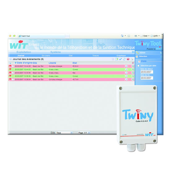 Automate de télégestion autonome et GSM | TwinY