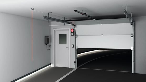 Automatisme de porte de garage souterrain | SOMMER tiga / tiga+ motorisation intensive