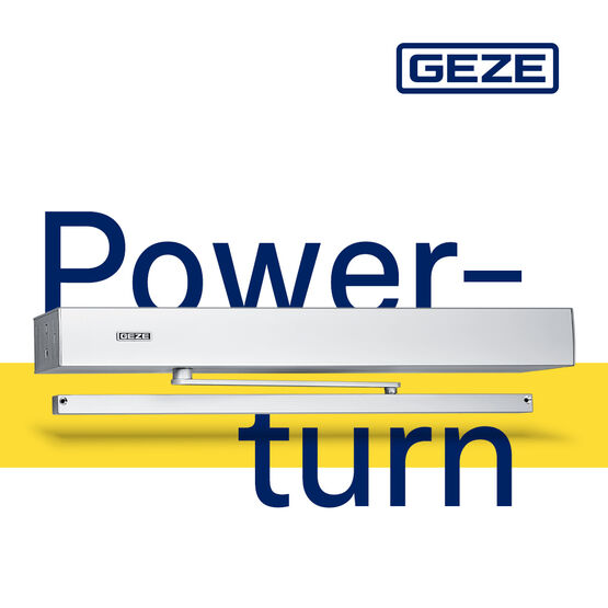  Automatisme polyvalent pour portes battantes | Powerturn - GEZE