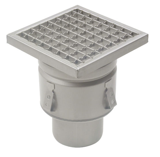  Avaloirs incendies pour les IGH et les établissements recevant du public | BLÜCHER AVALOIRS 200 x 200 ET 300 x 300  - Siphon de sol