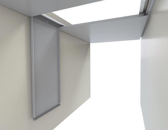  Bac métallique EC3 - Ouvrant et basculant 1 côté - Plafonds suspendus  à lames