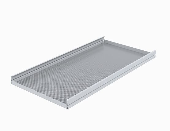  Bacs autoportants à bords droits sur ossature apparente | EC2 BRD - ECHAME