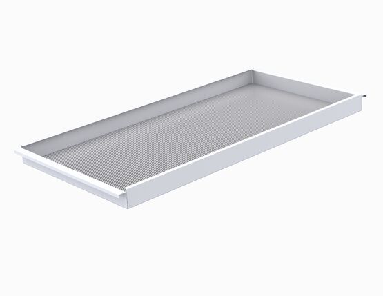  Bacs ossature apparente | EC2 BRZ S  - Plafonds suspendus  à lames