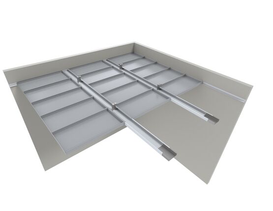 Bacs ossature apparente | EC2 BRZ S  - produit présenté par ECHAME