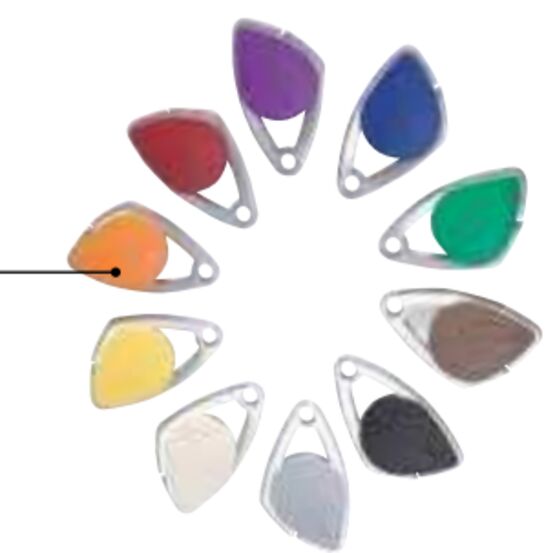 Badge électronique Mifare mains-libres – noir | KP-HCLE-ML - Contrôle d'accès par badge