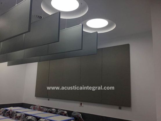  Baffle acoustique à suspendre au plafond | ACUSTIBAF-N40 - ACUSTICA INTEGRAL