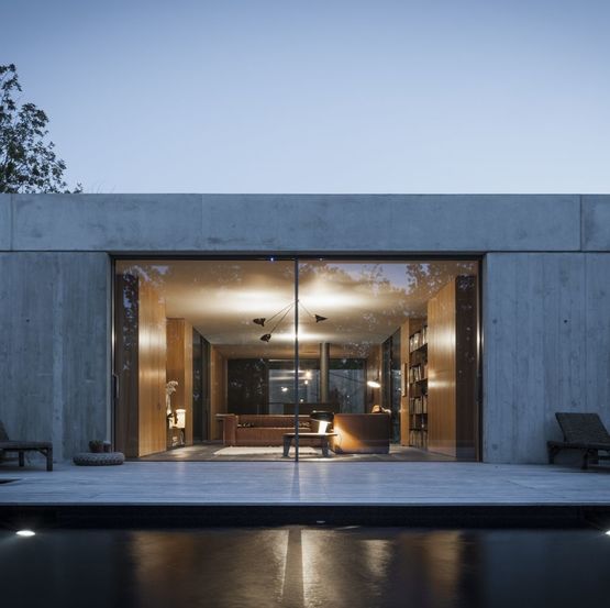  Baie coulissante en aluminium à dormant caché | Hi-Finity - Baie coulissante ou à galandage en aluminium