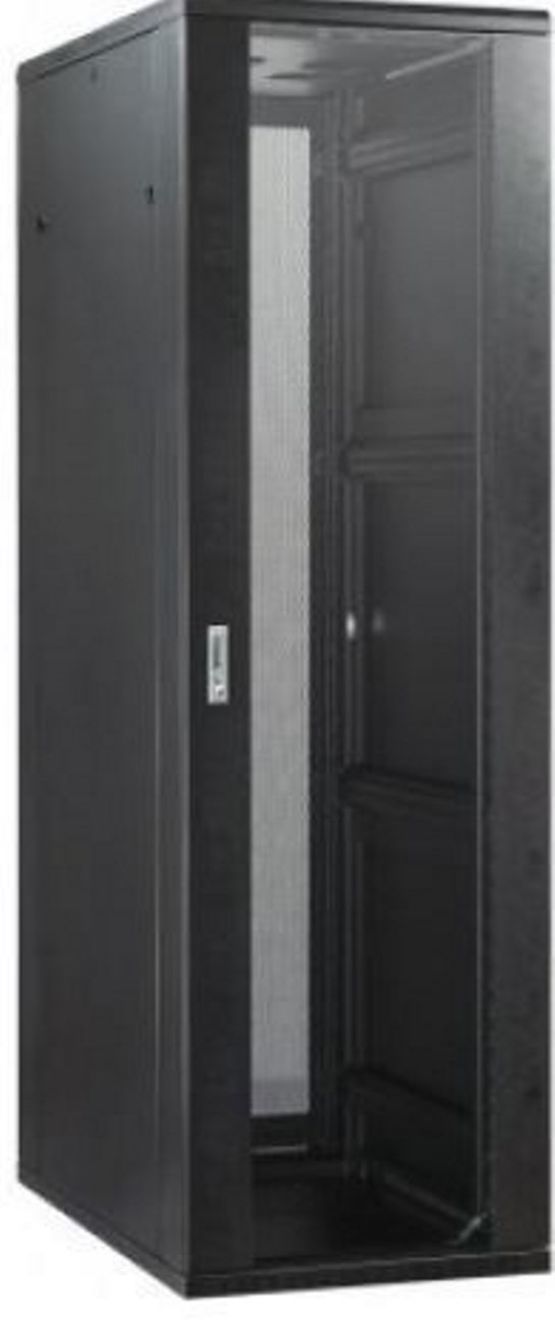  Baie LAN 42U 800x800 noire à porte simple DEXLAN | Réf. 755176 - EXERTIS CONNECT