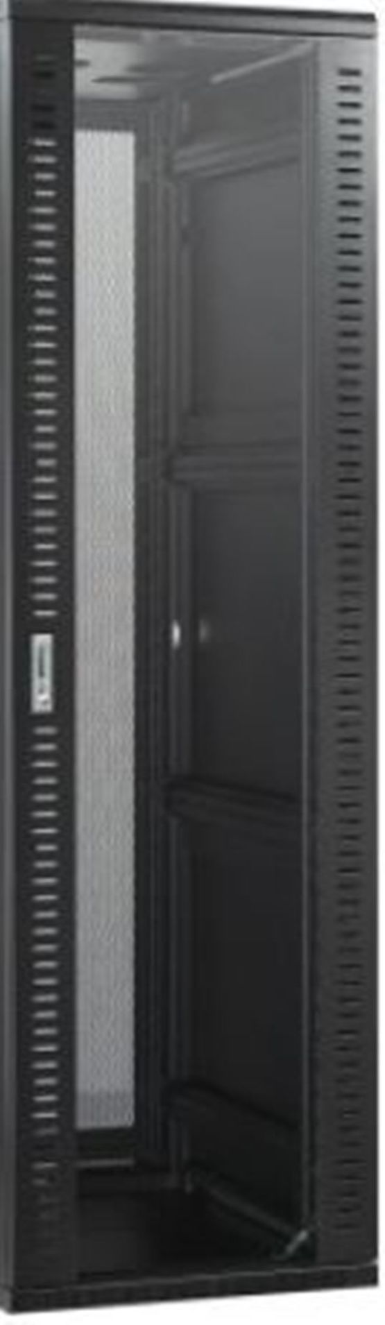 Baie serveur 18U 600 x 1000 noire à porte simple DEXLAN | Réf. 755401 - produit présenté par EXERTIS CONNECT