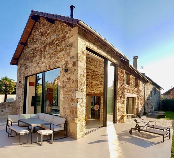  Baie vitrée coulissante très grande hauteur et largeur | Cero - SOLARLUX FRANCE