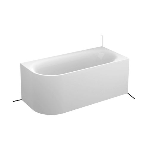 Baignoire murale | BetteLux Oval V Silhouette