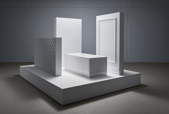  Baignoire rectangulaire à encastrer acier titane vitrifié trop-plein latéral | BetteSelect  - BETTE