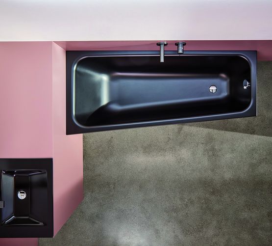  Baignoire trapézoïdale en acier vitrifié | BetteSpace - Baignoire d'angle