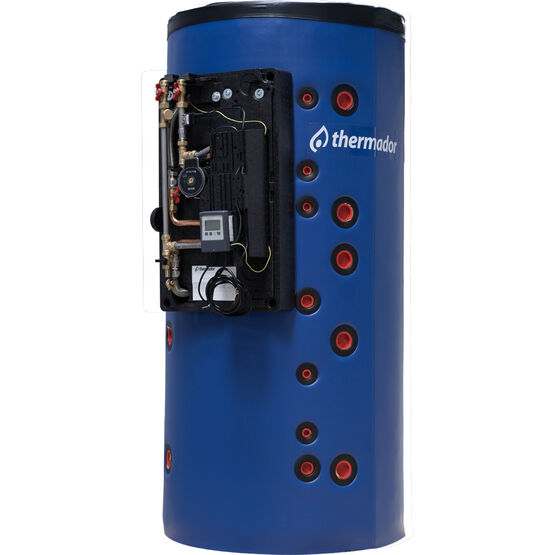  Ballon tampon primaire avec module de production ECS et un échangeur fixe pour systèmes de chauffges modernes | BS05PECS1STHE - THERMADOR