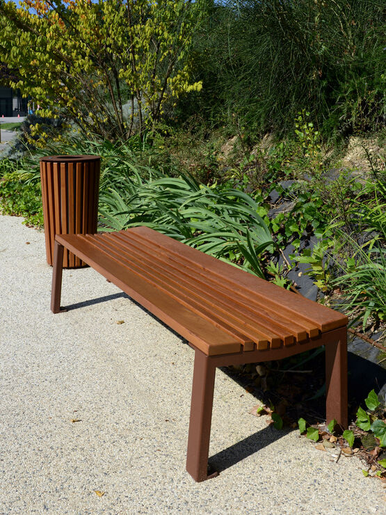  Banc, banquette et Fauteuil bois et acier | Nuance - UNIVERS & CITÉ