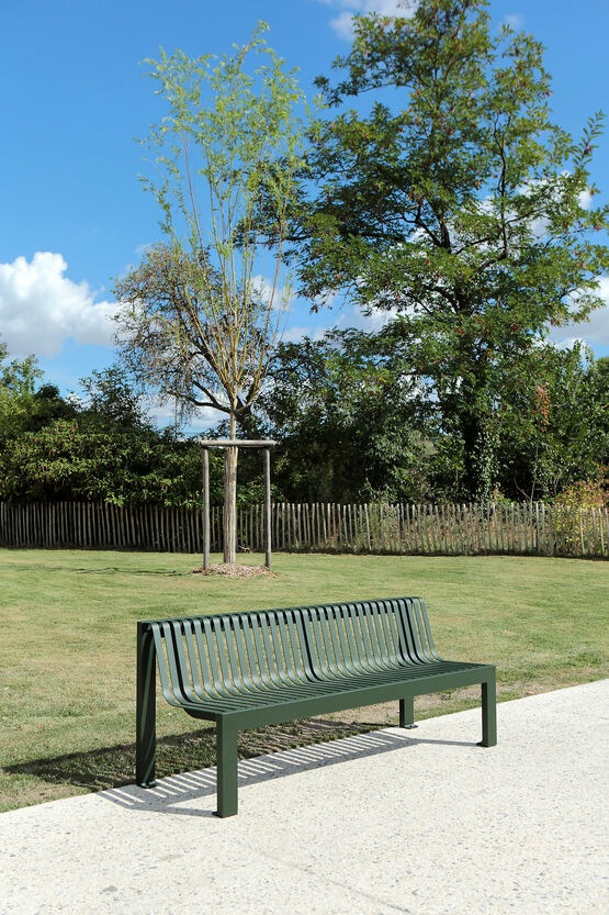  Banc, banquette et fauteuil en acier thermolaqué | Synergie - UNIVERS & CITÉ