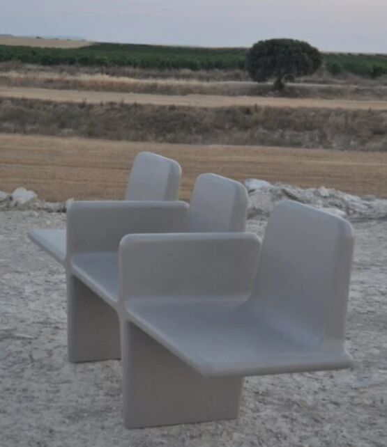  Banc béton pour les espaces urbains | Bondi  - Banc public