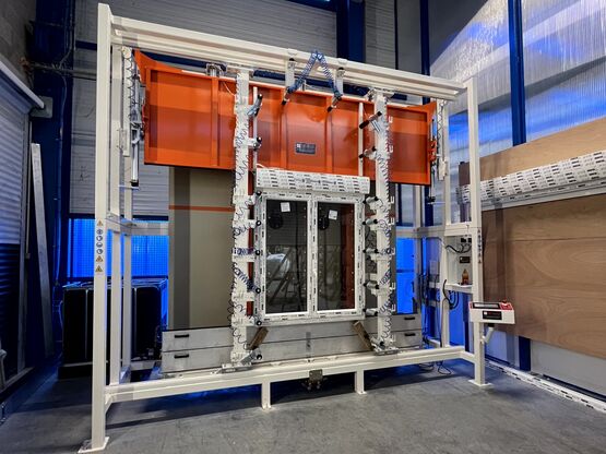  Banc d'essais pour tester les menuiseries en Air, Eau et Vent - Machines fixes pour ateliers