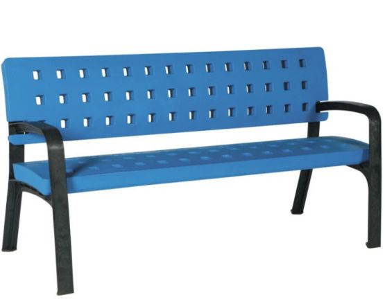 Banc de jardin en plastique recyclable Modo