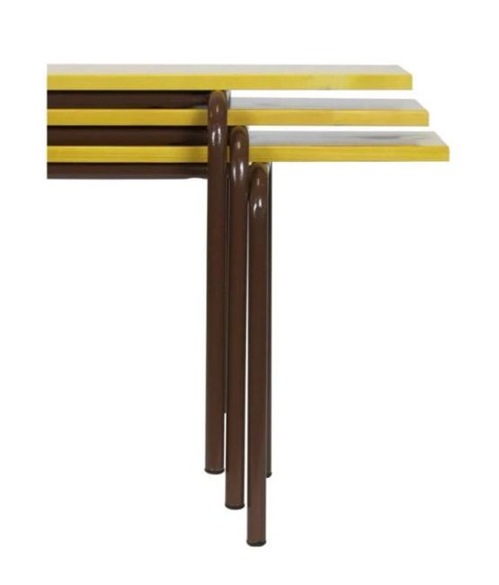  Banc empilable bois - Salle des fêtes &amp; Vestiaire de sport - Matériel pour salles et lieux de spectacle