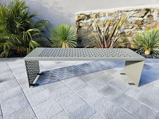 Banc méridienne en acier | Wellington 