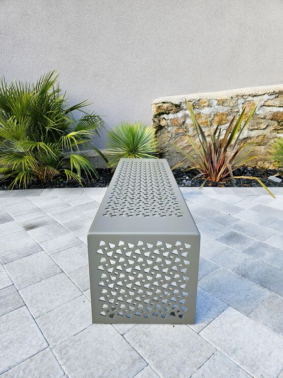  Banc méridienne en acier | Wellington  - URBANECO 42