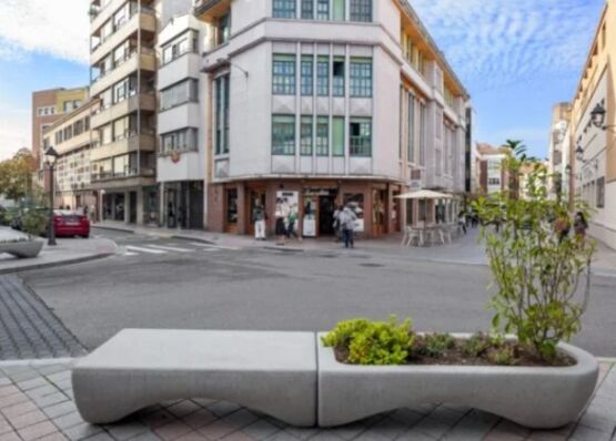  Banc méridienne jardinière béton | Coogee  - URBANECO 42