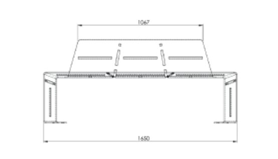  Banc urbain | Banc Wagami en acier monobloc éco-conçu - SEMCO