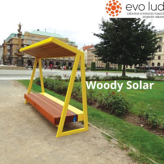  Bancs connectés et indépendants | Solar - EVO LUD