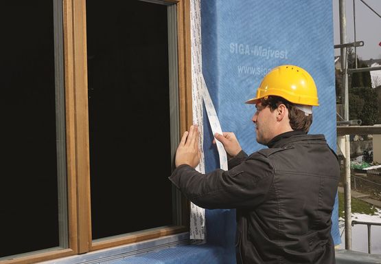 Bande adhésive extérieure perméable et étanche | Wigluv  - produit présenté par SIGA