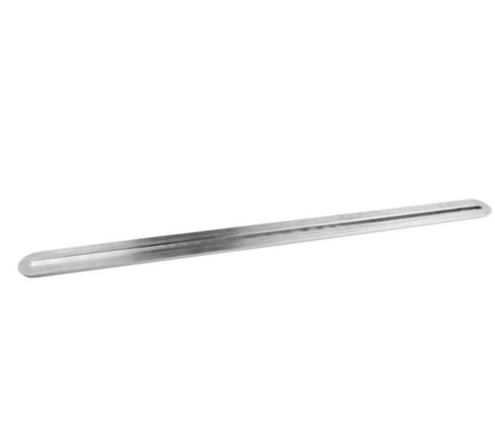  Bande de guidage aluminium T6063 - Lisse - Lot de 4 - NORMEQUIP